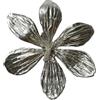 Handmade Ciondolo in argento sterling massiccio con marchio di garanzia 925 Fiore