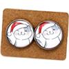 Shopping Cat Bijoux Orecchini Gatto - Orecchini a lobo - Gatti - Idea regalo amante gatti - Orecchini Natale