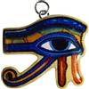 Surja Ciondolo Occhio di Horus | Smalti a cottura | Occhiello in acciaio chirurgico