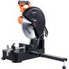 VEVOR Troncatrice per Taglio dei Metalli con Lama a Freddo in Acciaio Inox da 355 mm, Motore Brushless da 3500 W, Velocità Regolabile 750-1200 giri/min, Angolo 0-45°, Troncatrice Taglio Metallo