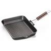 antikars GRILL BISTECCHIERA CM. 25X35 MANICO PIEGHEVOLE