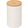 5 five simply smart 5five - contenitore per farina in ceramica bianca naturéo
