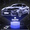 Lampephoto.fr - Lampada 3D Auto Supercar M8 Competition, Luce Notturna Tattile Auto Supercar M8 Competition, Illusione 3D Led, Idea Regalo di Natale per Ragazzi e Ragazze Lampada da Comodino TOP