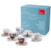 illy Art Collection Set da 6 tazze da Cappuccino Biennale 2022 Nuemrate e Firmate