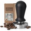 scarlet bijoux Scarlet Espresso | Tamper caffè Perfetto - Espresso Tamper calibrato a pressione di pressione di 35 lbs, base in acciaio inox e manico in alluminio, per un'estrazione uniforme - 57 mm