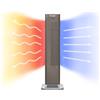 Clean Air Optima CA-904C - Riscaldatore elettrico con ventola 2 in 1 - Riscaldamento e raffreddamento - Filtro antipolvere - Cerchio di rotazione (oscillazione): 80º