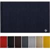Olivo Tappeti OLIVO.shop | FORMULA Tappeto cotone cucina, Tappeto passatoia cucina cotone lavabile, Tappeto cucina lavabile, vari colori e misure (BLU, 55x190 cm)