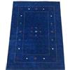 WAWA TEPPICH WAWA Gabbeh Lori WR60 - Tappeto orientale in 100% lana, tessuto a mano, rettangolare, 120 x 170 cm, colore: blu