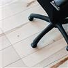 Olivo Tappeti OLIVO.shop Tappeto salvapavimento in pvc trasparente, Tappeto sedia ufficio, protezione parquet, Protezione tavolo scrivania pavimenti, Tappetino Pvc 90x120 cm GHOST