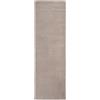 carpetfine tappeto di lana Gabbeh Lola passatoia grigio chiaro 80x400 cm | Tappeto moderno per soggiorno e camera da letto