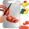 Ejoyiso Tagliere in Titanio per Cucina Con Scanalature, Adatto per Carne, Frutta E Verdura (39 * 28CM)