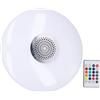 Juroupi Giurupi 24w E27 Rgb Lampada Musicale Che Cambia il Telecomando Smart Music Speaker Affermazione 85-265V 85-265V