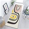 SUNLIMEI Passatoia Cucina 50 x 230 cm Lavabile Antiscivolo Tappeto Passatoia per Corridoio Antimacchia Durevole, Moderni per Cucina Bagno Soggiorno Camera da Letto, E