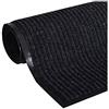 ZOLTA Tappeto Ingresso casa - Tappeto da Esterno - Zerbino per esterni e interni - Antiscivolo - Impermeabile Lavabile Resistente allo Sporco - Nero - 60x90cm