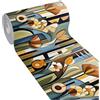 emmevi Tappeto Cucina Antimacchia Passatoia Pvc Stampa Digitale Morbido Moderno Antiscivolo 51x210 Dis_E