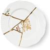 Seletti Kintsugi Piatto frutta in porcellana e oro 24 carati mod. 2