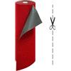 Olivo Tappeti OLIVO.shop Zerbino esterno gomma, Tappeto ingresso esterno effetto mélange, Zerbino cocco sintetico su misura, ROTOLO GARDEN ROSSO (90x100 cm)