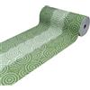 SaRani Tappeto al Metro Corsia per Esterno Corridoio Bordo Piscina Passatoia Gomma Antiscivolo Multiuso Assorbente Spugna Aquamat Fantasia Verde (Verde, 300x65 cm)