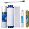 DC Solution | Filtri depuratore acqua Kit 5 filtri e Lampada UV 6 Watt osmosi inversa domestico | Acqua potabile dal rubinetto di casa