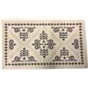 Generico Tappeto Sardo Stuoia Multiuso 100% Cotone Tessitura Jaquard 02rm (Tortora, 60x110)