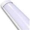 Silamp Plafoniera LED 120cm 48W 220V SMD Bordo a Lato Bianco P45-48W