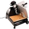 Berkel Red Line 250 mm, macchina da taglio professionale, nero, affettatrice e tagliere in legno di vino, RL 250-SCHWARZ-FHB