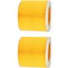 LVYXON Filtro di ricambio per aspirapolvere Karcher A2004 A2054 A2204 WD3 facile installazione e filtrazione affidabile (2 pezzi)