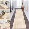 ZDYHMrj - Tappeto/passatoia da cucina/corridoio antiscivolo, lavabile, beige marrone, 60 x 300 cm, lungo, tappeto da cucina, tappeto da soggiorno, tappeto per cameretta, personalizzabile, venduto al