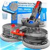 KESSER Tergicristallo per aspirapolvere Dyson V7/V8/V10/V11/V15, accessorio per aspirapolvere | mocio con serbatoio dell'acqua e 6 carri lavabili | mocio con contenitore di riempimento | spazzola per