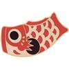 Gcljlmy Tappetino da esterno giapponese Koi per il bagno di pesce, tappeto d'ingresso, tappeto di benvenuto per corridoio, cucina, camera da letto, biancheria, decorazione per la casa (rosso, 45 cm x
