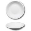 YODECO Set di 6 Piatti Fondi porcellana bianca - D 20,5 cm - ROMA