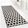 Floordirekt Tappeto passatoia Bangor | Tappeto in feltro con motivo | Passatoia per cucina, corridoio e soggiorno | Retro antiscivolo (80 x 900 cm)