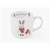 Wrendale Designs Royal Worcester Wrendale Deigns Snow Angel - Tazza da 0,3 l, motivo: coniglio e pettirosso