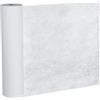Virsus 1 Rotolo Runner da Tavola in Tessuto Non Tessuto, misura 40cm x 24 Metri, Peso 45gr/mq, Pretaglio 30cm, Tovagliette monouso, per la ristorazione, per Eventi, Matrimonio, Catering (Bianco)