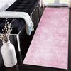 Siunwdiy Tappeto da Cucina Passatoia Cucina Antiscivolo Lavabile,Tappeto Cucina Antiscivolo Tinta unita Rosa chiaro 50x240cm Tappeto Corridoio Per Cucina,Camera Da Letto,Soggiorno