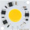 LOTOAK Chip 220V 30W AC220-240VLed Nessun driver necessario compatibile for la torcia elettrica Luci a LED Lampadina Parti Spedizione gratuita Modulo LED in alluminio bianco ( Color : Warmwhite , Size : 30W