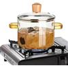 Generic Pentole in per cucinare, 1600 ml, trasparente, resistente al calore, per salse, stufe, zuppe, pasta, tè
