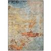 makeups1 Tappeto Moderno Salotto Camera da Letto Astratto vecchio ruggine arancio giallo blu Lavabile Tappeti Home Decorate Tappeti Morbida Carpets 200X300CM