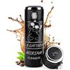 Maverton Thermos tè caffè 400 ml, per donna, gatto | borraccia incisione personalizzata in acciaio inox, coperchio ermetico one-touch con indicatore di temperatura display led