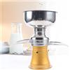 Haoxuesen Ecremoso Elettrico, Separatore Di Crema Latte, 50-100 L/H, Separatore Centrifuga Crema Inox Per Trattare Latte Intero, Separante Crema E Latte Ecremato Tutto Eliminando Impurità