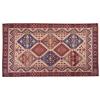 HomeLife Tappeto Stile Persiano/Orientale 150X190 CM | Tappetino in Cotone per Salotto/Camera da Letto/Soggiorno con Fondo Antiscivolo | Scendiletto Stampa Digitale di Inspirazione Orientale (Beige)
