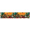 emmevi Tappeto Cucina Gomma Pvc Stampa Digitale HD Piante Cactus Moderno Sagomato Antimacchia 50x240 cm