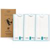 HOMELY Ricambio Lavapavimenti Folletto Originale Soft - Set di 3 Panni Lavapavimenti in Microfibra Compatibili Pulilava MF520 - MF530 Per Vorwerk Folletto - Pulizia Ef
