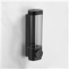 GLOBALHUT Dispenser di sapone, dispenser per doccia a parete, dispenser per gel doccia, dispenser per sapone liquido per bagno e cucina (singolo)
