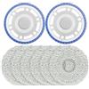 EpheyFIF Set di staffe e cuscinetti per mocio di ricambio per ECOVACS per modelli di robot aspirapolvere OMNI come T30, T30S PRO, T50 MAX PRO e N30 PRO per una pulizia migliorata