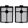 Zilimontt Set di filtri di ricambio per aspirapolvere, compatibili con modelli Rexair Serie E2, R7292 R12107B, per Rainbow confezione da 2, nero e bianco