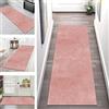 SGLGSTORE Tappeto Passatoia Cucina Antiscivolo Lavabile Tappeti Runner Rosa Astratto 50X180CM Poliestere Tappeto Corridoio ingresso interno Moderno Soggiorno Antimacchia Tappetino Multiuso Tappeti Bagno