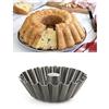 mille idee Stampo Babà cm.28x9 Ruoto Margherita Teglia Ciambella Antiaderente per Dolci o Rustici
