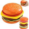 Generico Set Piatti Di Hamburger, 6 Pezzi Servizio Piatti Moderni In Ceramica, 9cm Piattini Dessert Sushi Salsa Cute Decorazioni Cucina, Regali Inaugurazione Per Uomo E Donna