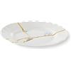 Seletti Wears Toiletpaper Seletti Kintsugi Piatto frutta in porcellana e oro 24 carati mod. 3